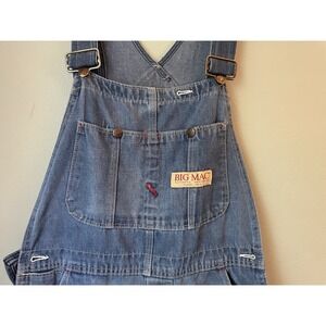 Vintage Big Mac Workwear 1922 Denim Overall Men's  34 32